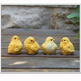 Maxbell 7pcs Artificial Realistic Chicken Figure Outdoor Garden Home Decoration