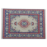 Maxbell Dollhouse Furniture Miniature Woven Rug Multi- Colored Carpet