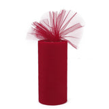 Maxbell Mutil 6" x 25 yard Tulle Roll Spool Tutu Wedding Decor Bow Red