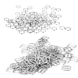 Maxbell 6x100pcs Metal Bra Strap Adjuster Slider/ Hooks Lingerie Sewing 10mm 8 Shape