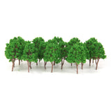 Maxbell 10x20Pcs Model Trees Train Scenery Landscape N Scale 1:150
