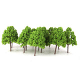 Maxbell 45x Mini Green Trees Model Train Railway Layout Scenery Diorama Architecture