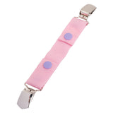 Kids Children Adjustable Design Canvas Trousers Pants Belt Clip Pink