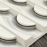 Maxbell 5 Pairs Soft Natural Cross Handmade Eye Lashes Makeup Extension False Eyelashes - Aladdin Shoppers