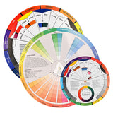 Color Mixing Guide Wheel for Makeup Tattoo Nail Art Pigment Blending Chart B