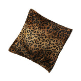 Maxbell 2pcs Animal Print Throw Pillow Case Leopard Pattern Sofa Car Cushion Cover
