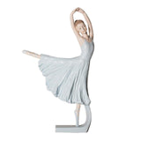 Resin Elegant Figurine Ballerina Ballet Dancer Desktop Ornament Statue D