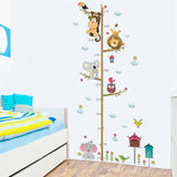 Kids Growth Height Chart Wall Door Sticker Ruler Nursery Decor 30x90cm_1pc