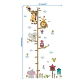 Kids Growth Height Chart Wall Door Sticker Ruler Nursery Decor 30x90cm_1pc