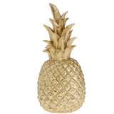 Creative Resin Pineapple Shaped Ornament Golden Showpiece 5.5x5.5x15cm