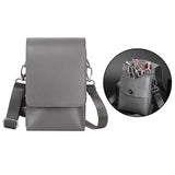 Hair Stylist Hairdressing Scissors Tool Waist Holster Shoulder Bag Gray