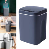Maxbell  Intelligent Auto Trash Can Smart Sensor Automatic Waste Bins 16L Gray