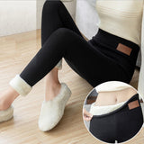Maxbell Women Fleece Lined Warm Leggings Thick Tights Winter Warm Heating Pants XL