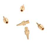 Maxbell 10pcs Professional Stainless Steel 0.3mm Airbrush Needle Nozzle Replacement