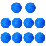 Maxbell 10 Pieces PU Foam Golf Ball Sponge Balls Indoor Outdoor Practice Training