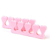 Maxbell Soft EVA Foam Toe Separator Toes Spacer for Manicure Pedicure Home Salon Use Pack of 10PCS Pink - Aladdin Shoppers