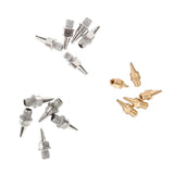 Maxbell 15 Stainless Steel 0.2 &0.3&0.5mm Nozzles Part Replacement for Airbrush Gun