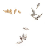 Maxbell 15 Stainless Steel 0.2 &0.3&0.5mm Nozzles Part Replacement for Airbrush Gun