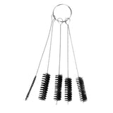 Maxbell 100 Tattoo Rubber Grommets Nipples+Tube Needle Tube Tips Cleaning Brush 5PCS Set