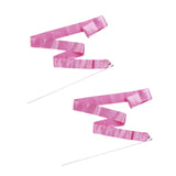 Maxbell 2x Pink Gym Rhythmic Gymnastic Ballet Dance Ribbon Streamer Musical Theatre