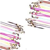 Maxbell 2x Set of 12pcs Multicolor Eyeglass Holder Nylon Cord Glasses Neck Strap