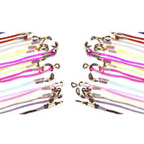 Maxbell 2x Set of 12pcs Multicolor Eyeglass Holder Nylon Cord Glasses Neck Strap