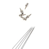 Maxbell 5pcs 0.2mm Airbrush Nozzle /5pcs 0.2mm Needle Replacement for Airbrushes