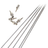 Maxbell 5pcs 0.2mm Airbrush Nozzle /5pcs 0.2mm Needle Replacement for Airbrushes
