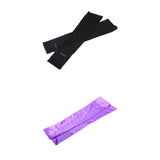 Maxbell 2 Pair CAR Driving Fingerless Arm Sleeve Gloves cooler warmer UV Sun Protection