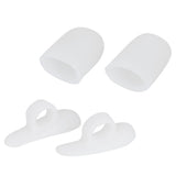 Maxbell Footful Silicone Gel Protective Toe Caps + Hammer Claw Mallet Toe Crest Corrector