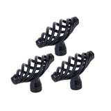 Maxbell 3x Spiral/Twist Style Kitchen Cabinet Drawer Bin Cupboard Door Handle Pull Knob