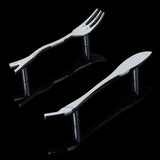 Maxbell Creative Fork/Knife Kitchen Cabinet Cupboard Wardrobe Pull Handle Knob 2Pcs