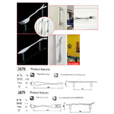 Maxbell Creative Fork/Knife Kitchen Cabinet Cupboard Wardrobe Pull Handle Knob 2Pcs