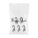 Maxbell 5 x Plastic Rotary 38mm Strap Backpack Bag Hook Clasp Clip Hanger Black