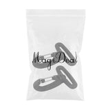 Maxbell 2pcs Plastic Rotary 38mm Strap Backpack Bag Hook Clasp Clip Hanger Black