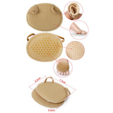 Maxbell Footful 3 Pairs of Forefoot Cushions Sole Pads for Anti-slip Pain Relief Nude