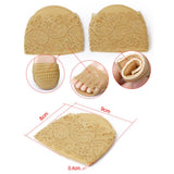 Maxbell Footful 3 Pairs of Forefoot Cushions Lace Band Metatarsal Pads Ball Pain Relief