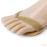 Maxbell Footful 3 Pairs of Forefoot Cushions Pads Ball for Pain Relief Y Shaped Strap