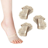 Maxbell Footful 3 Pairs of Forefoot Covers Metatarsal Pads Ball Ballet Dance Foot Thong
