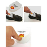 Maxbell Footful 3 Pairs of Shoe Insert Heel Cup Pad of Heel Pain Plantar Fasciitis White
