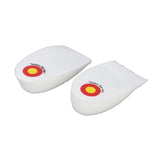 Maxbell Footful 3 Pairs of Shoe Insert Heel Cup Pad of Heel Pain Plantar Fasciitis White