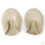 Maxbell Footful 2 Pairs of Ballet Dance/Casual Tiptoe Toe Caps/Covers/Protectors Beige