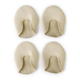 Maxbell Footful 2 Pairs of Ballet Dance/Casual Tiptoe Toe Caps/Covers/Protectors Beige