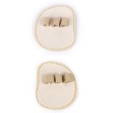 Maxbell Footful 1 Pair Mallet Overlapping Toe Straightener Spreader Correctors 3-Toe
