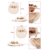 Maxbell Footful 1 Pair Mallet Overlapping Toe Straightener Spreader Correctors 3-Toe