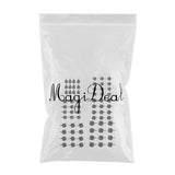 Maxbell Footful 6 Pair of Black Heel Plate for High-Heeled Shoes 10x11mm 604 Style