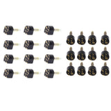 Maxbell Footful 2-Style Stiletto High Heel Shoe Protector PU Plates Taps Dowel Lifts