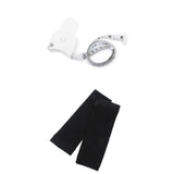 Maxbell Footful Body Tape Measure +Tight Calf Sleeves Support Slimming Leg Wraps Black