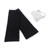 Maxbell Footful Body Tape Measure +Tight Calf Sleeves Support Slimming Leg Wraps Black
