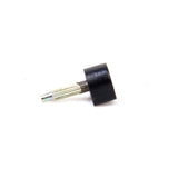 Maxbell 24 Pairs Black PU High Heel Plates Replacements Shoes Repair Tips Taps Caps